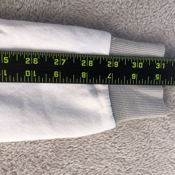 NWT Fubu Mens Hoodie Sweatshirt XS White Graphic Logo Print Pullover Casual - Picture 7 of 14